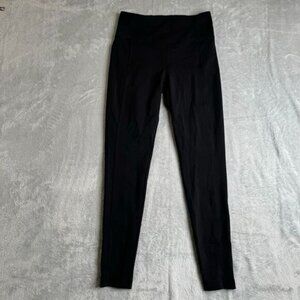 Athleta Leggings Womens S Black Delancey Street Sculptek Zip Pockets Casual